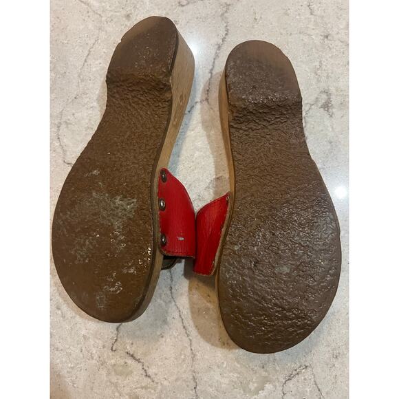 Vintage Red Dr Scholls - Picture 2 of 3